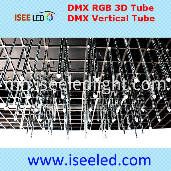 RGB DMX512 LED 3D Tube